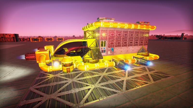 Space Port Mobile Cargo Pod