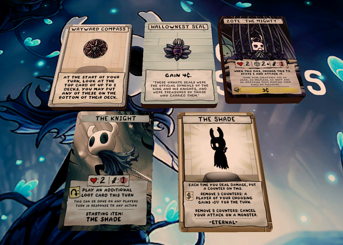 Steam Workshop::Isaac: Four Vessels (Four Souls + Hollow Knight)