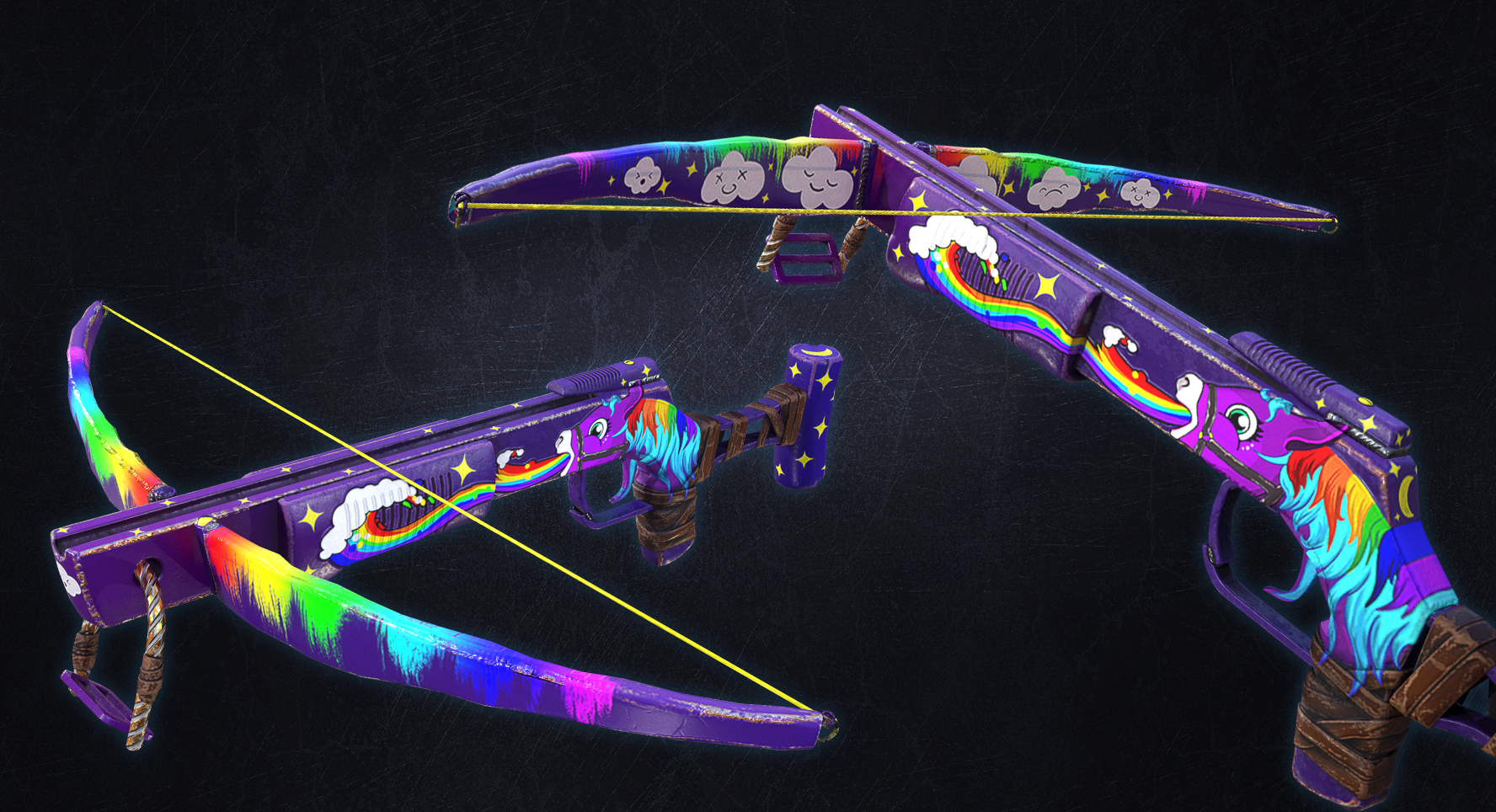 Rainbow Pony Crossbow