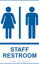 Staff Restroom Male and Female W