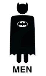 DC Batman Men sign