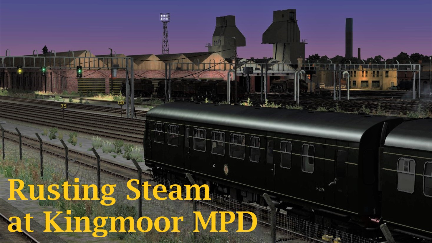 N.S384 DMU Carlisle to Kingmoor TMD for refuelling