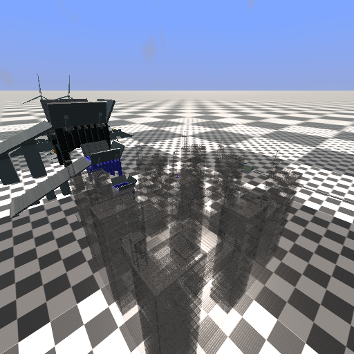 9 Glass towers with scalable bricks