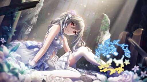 Steam 创意工坊::【CGSS】 神崎蘭子- [祝宴の白姫]+