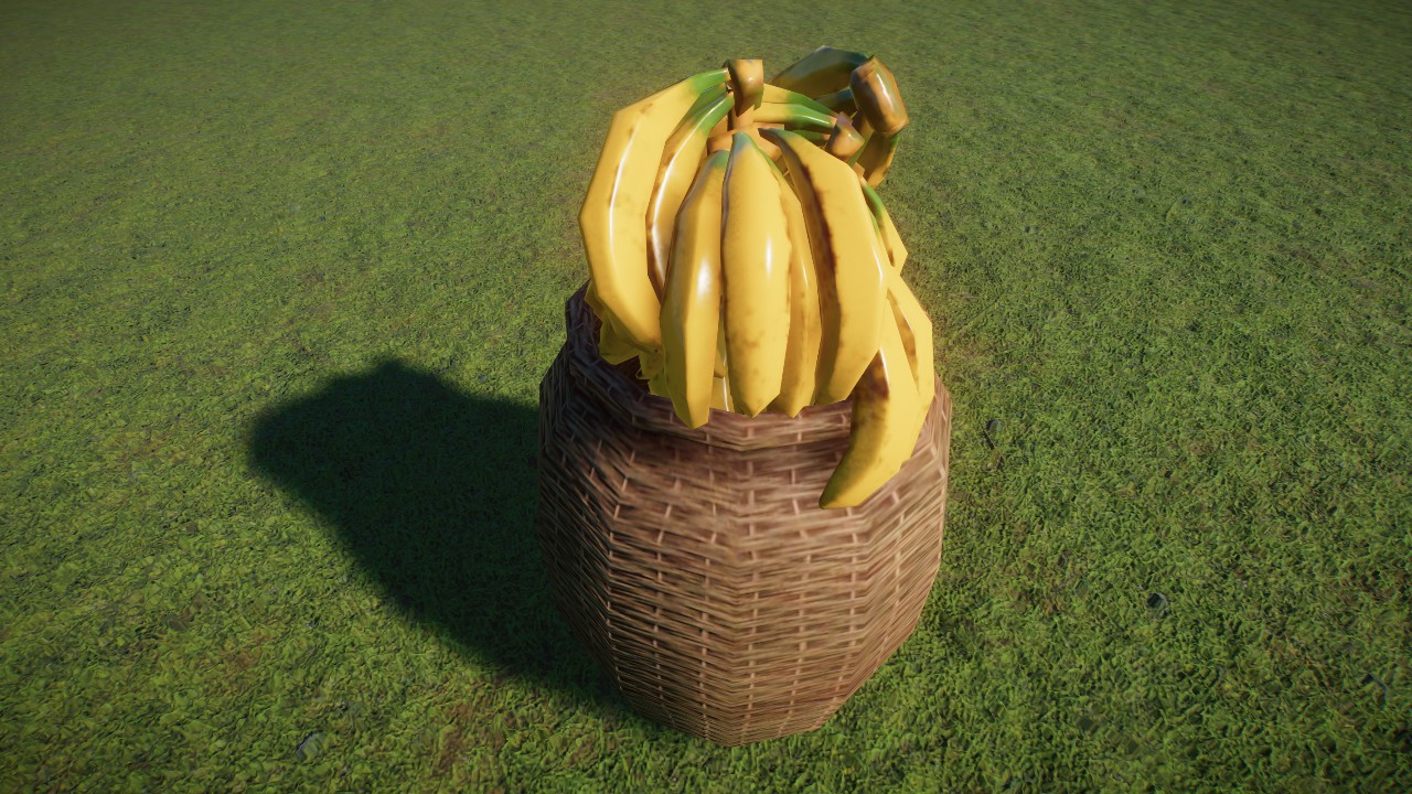[AA] Banana Basket Medium 1