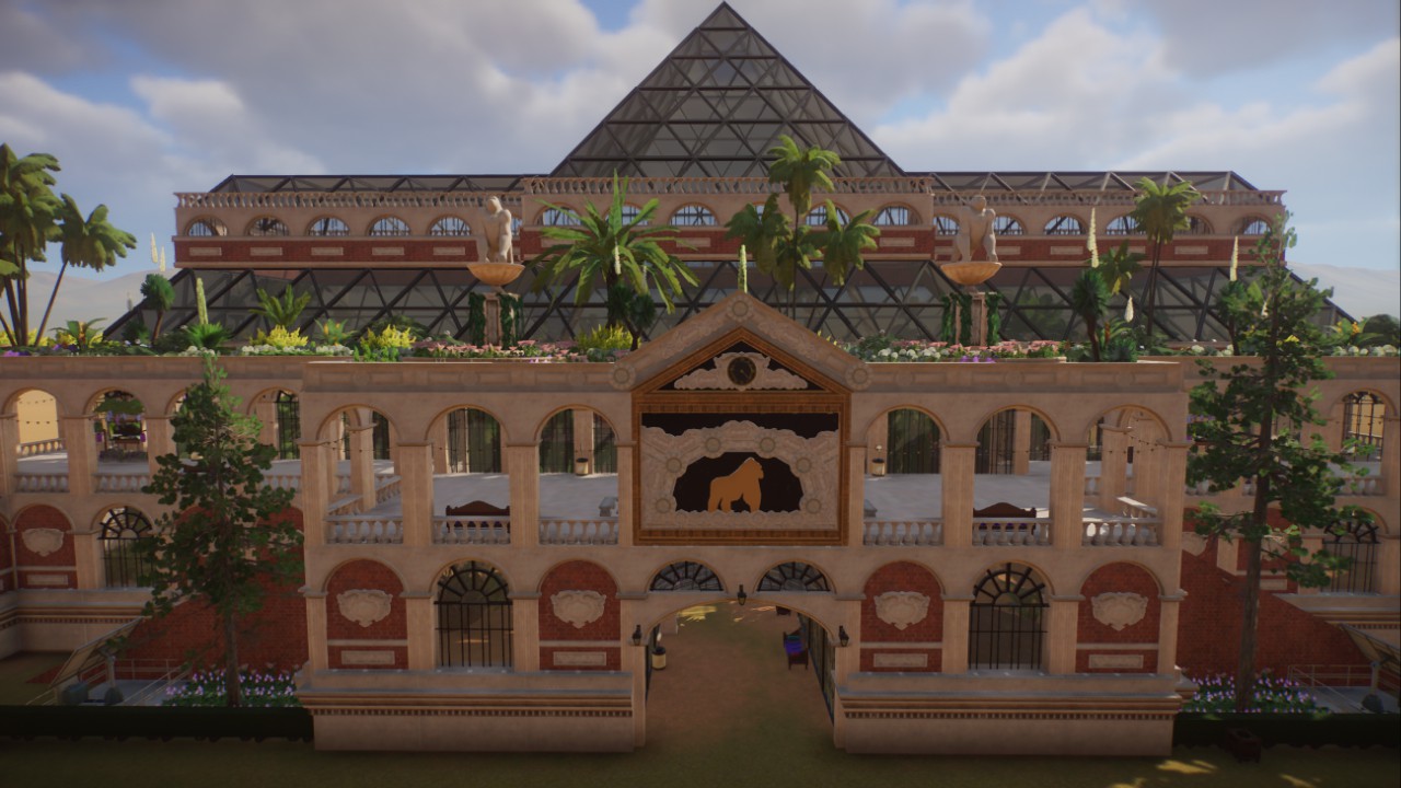 ZOOLYMP - Gorilla Pyramid - Big indoor Gorilla Habitat - by Syrrael