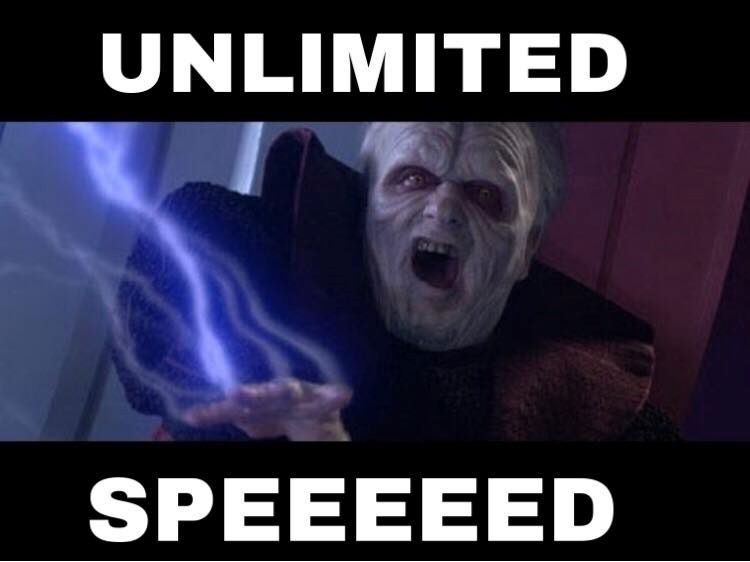 UNLIMITED SPEED