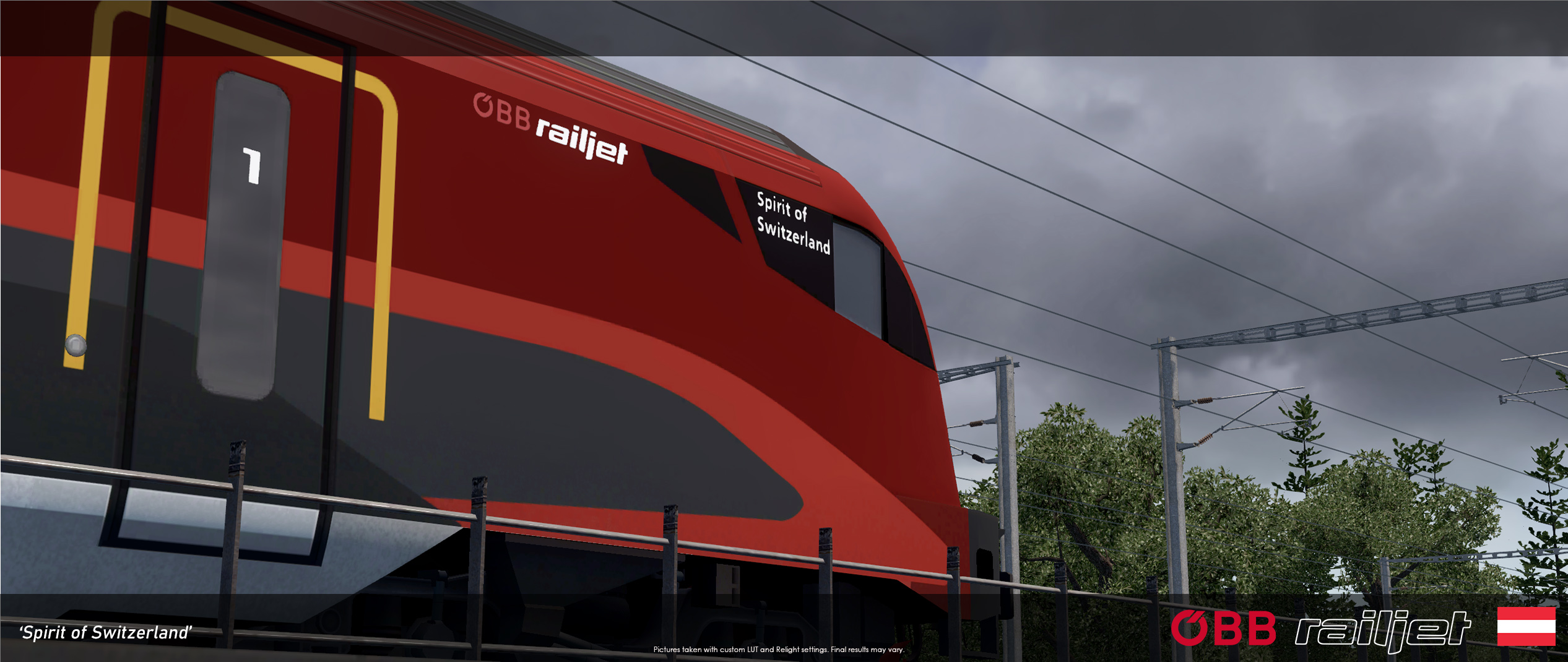 Steam Workshop::Taurus - OBB Railjet (7Cars) Steam Workshop::Taurus - OBB Railjet (7Cars)