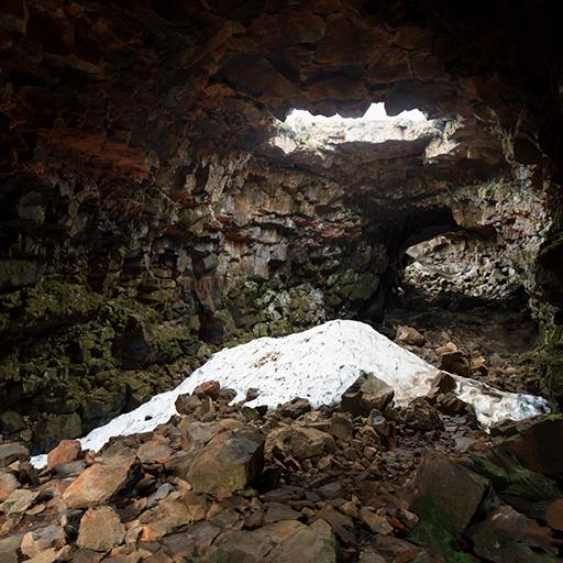 Raufarholshellir Lava Tube, Iceland