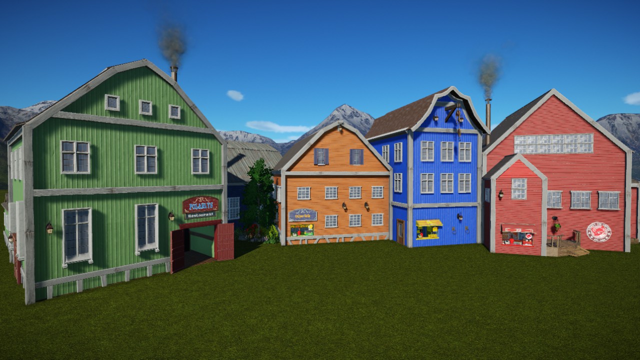 Scandinavian Shops and Polarlys Restaurant