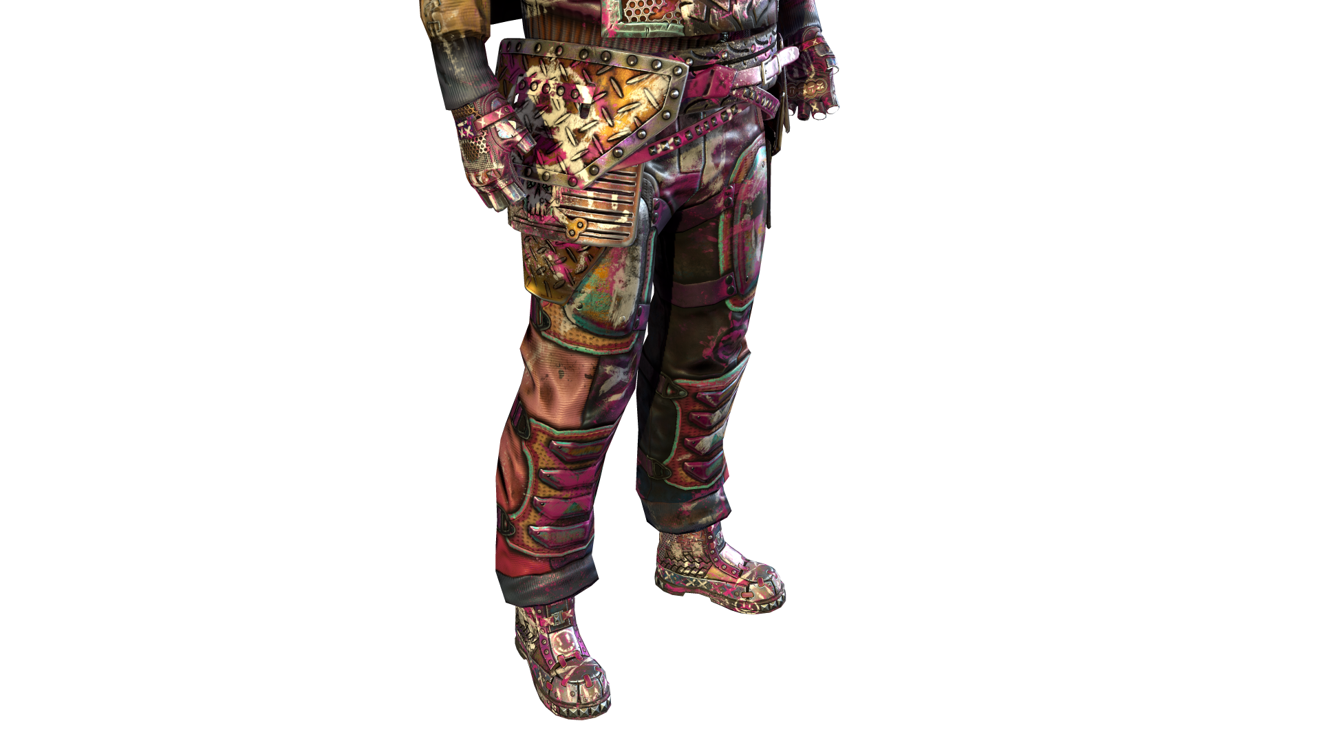 Apocalyptic Knight Boots