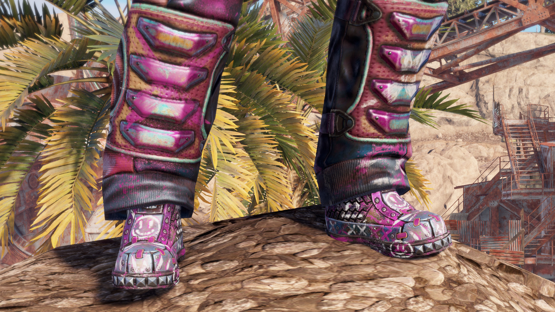 Apocalyptic Knight Boots