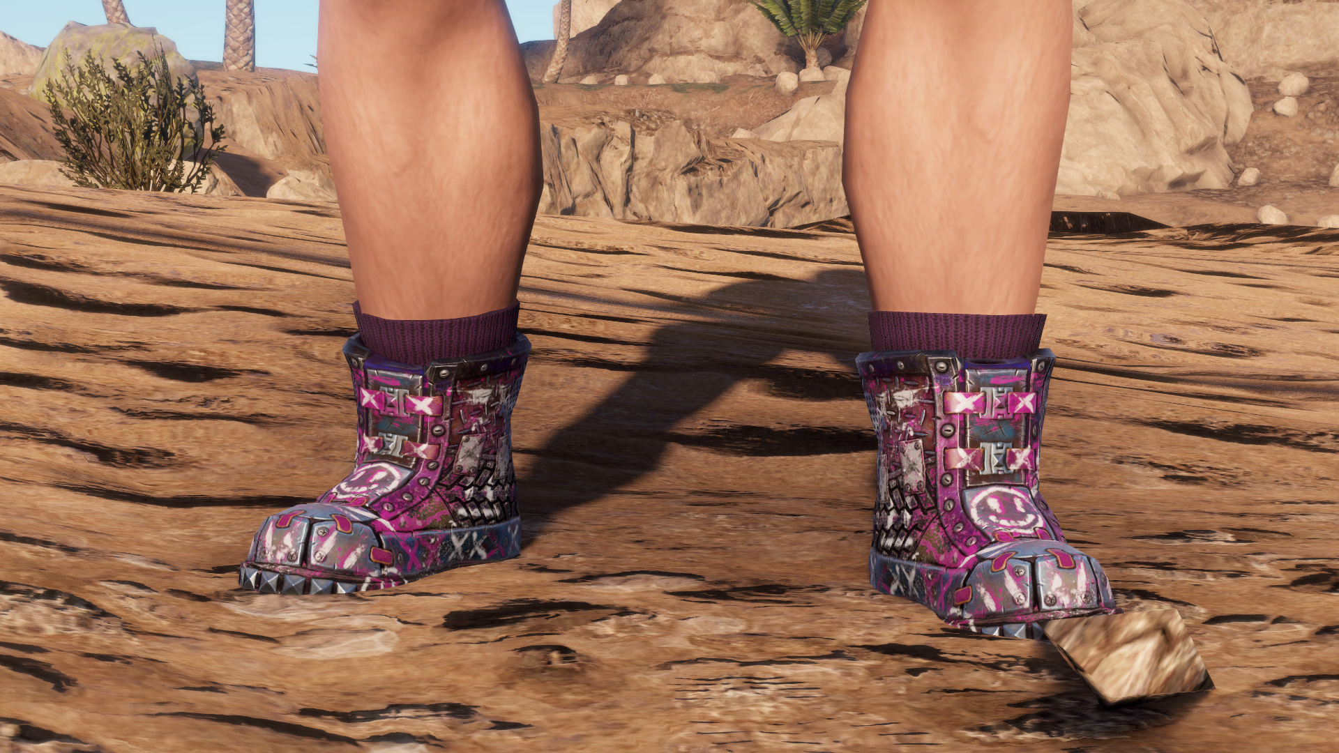 Apocalyptic Knight Boots
