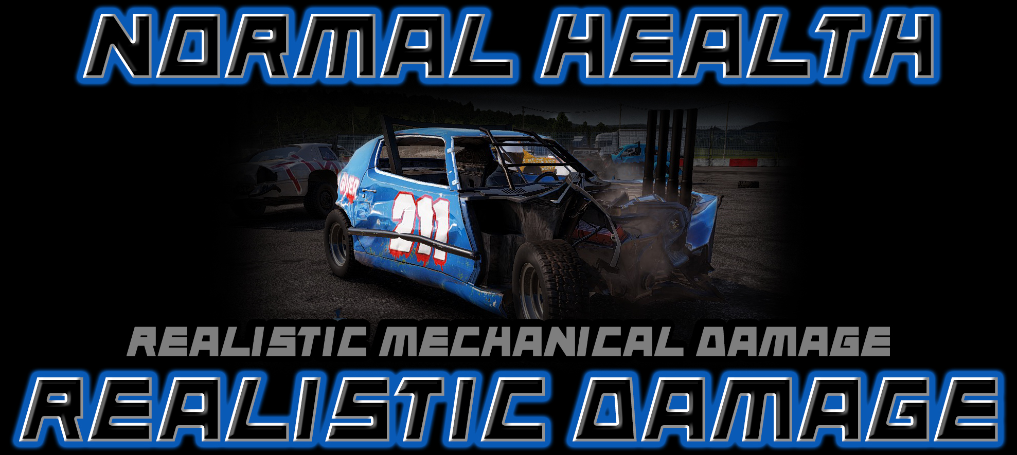 Normal Health - Realistic Damage: Mechanical Damage Patch