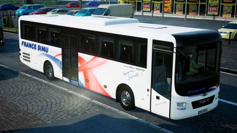 FR  France Simu MAN Lion's Intercity