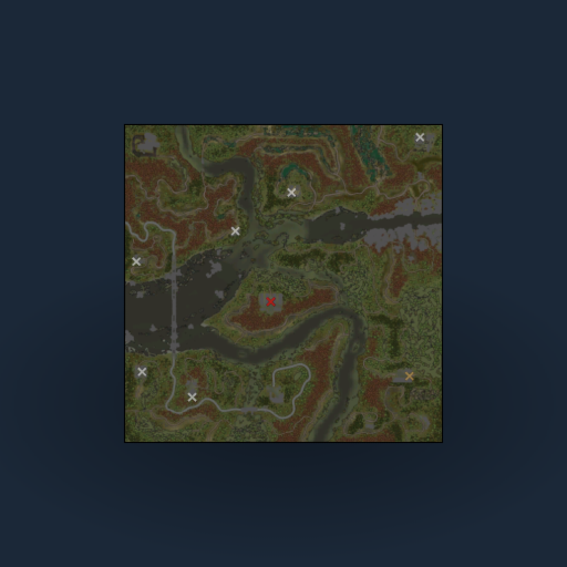 Карта "Водопад" | Map "Waterfall"