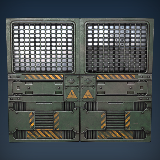Green Labs Door
