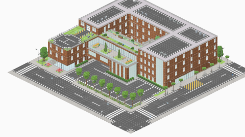 Clearview Hospital (mostly empty)