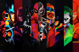 Marvel and DC