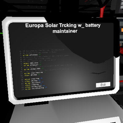 Europa Solar Trcking w_ battery maintainer