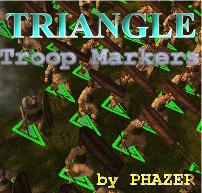 Triangle Troop Markers