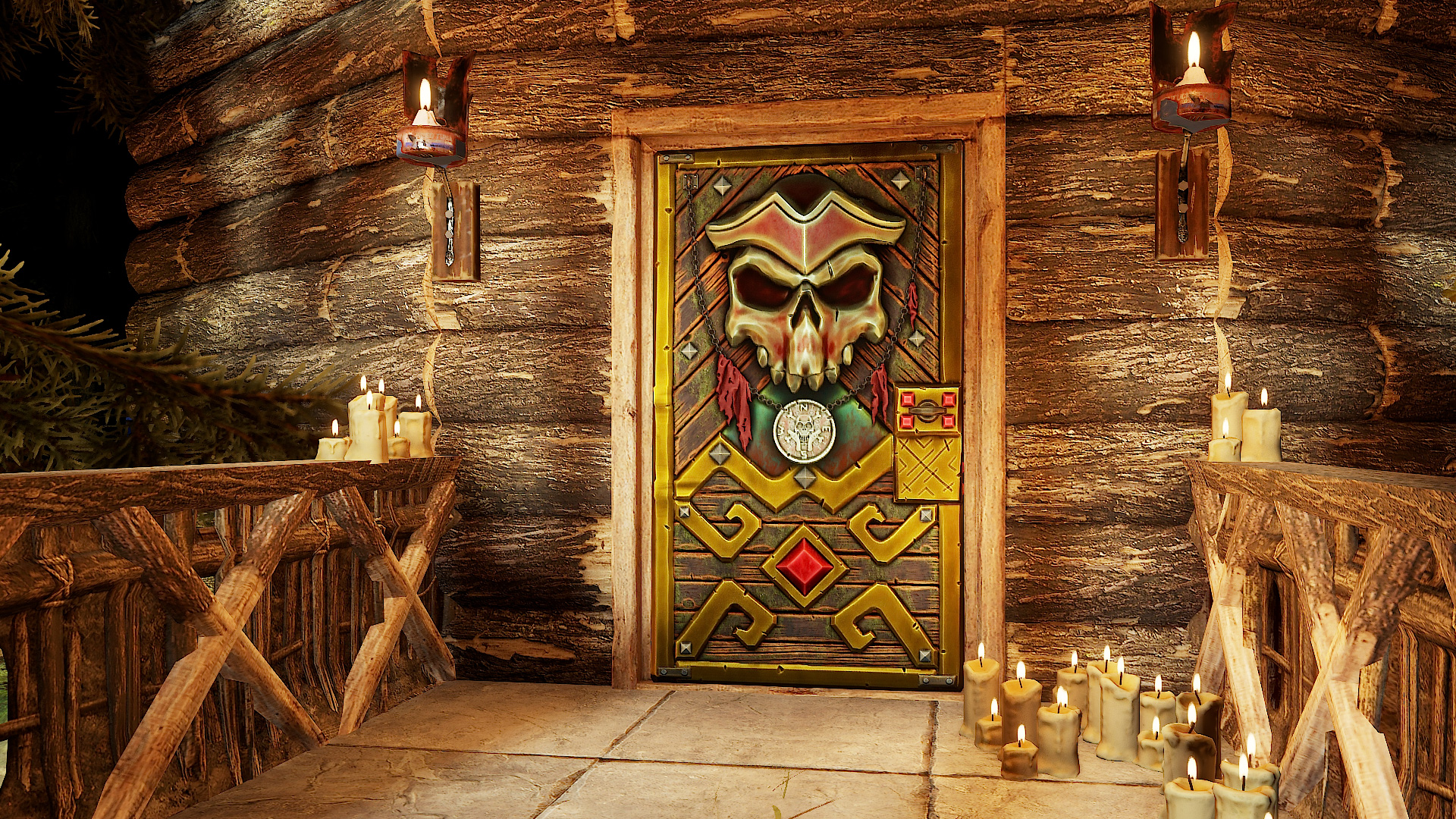 Pirate Treasures Door