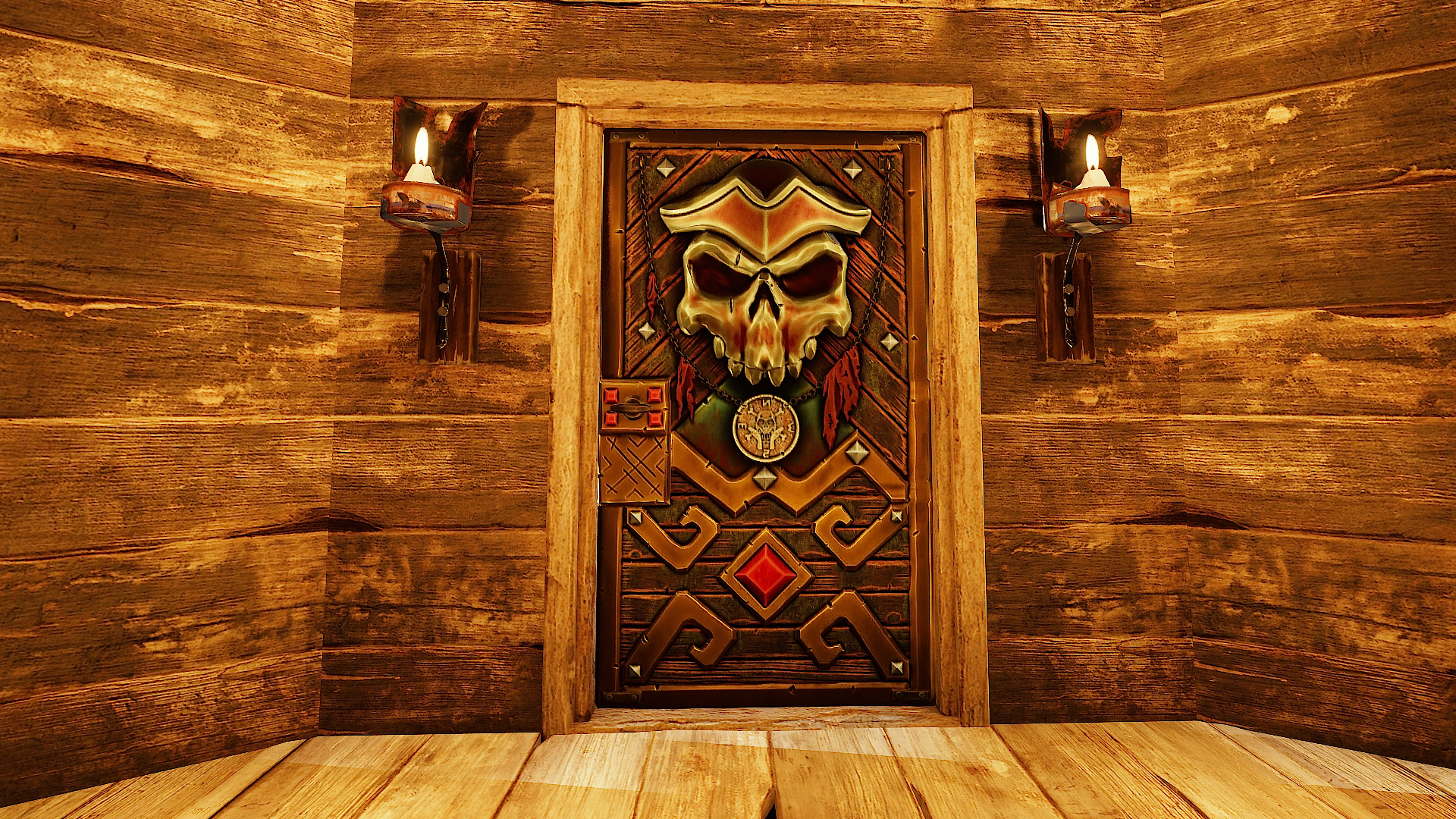 Pirate Treasures Door