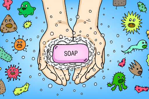Wash your hands canvas