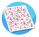Pink flowers Rug (Standard)