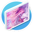 Marbled Canvas