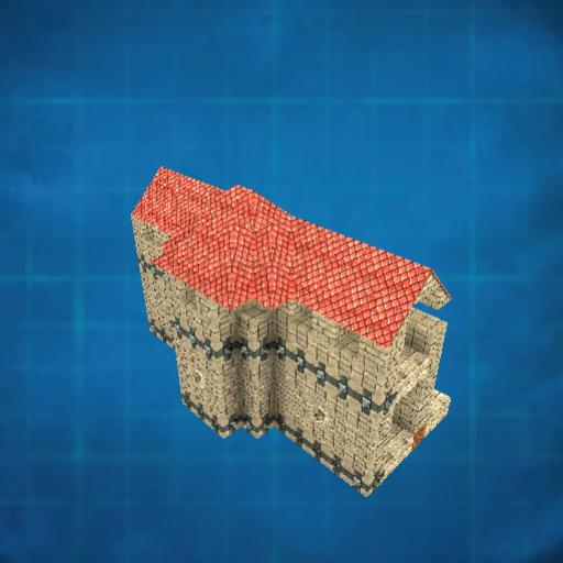 Castle Wall centre section
