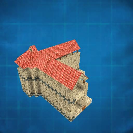 Castle Wall Corner 1
