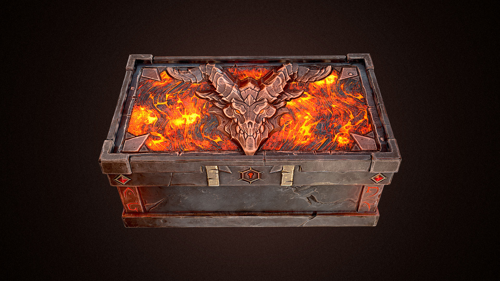 Molten Visage Large Box