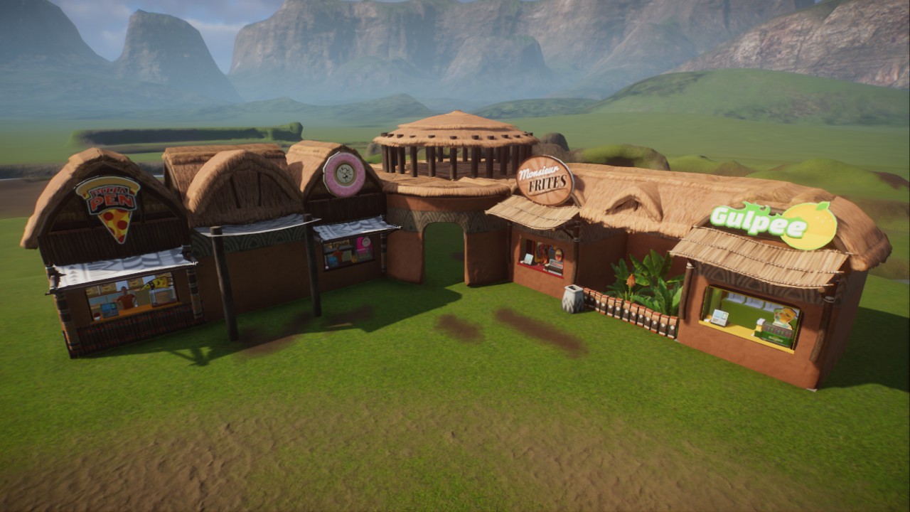 Africa food court