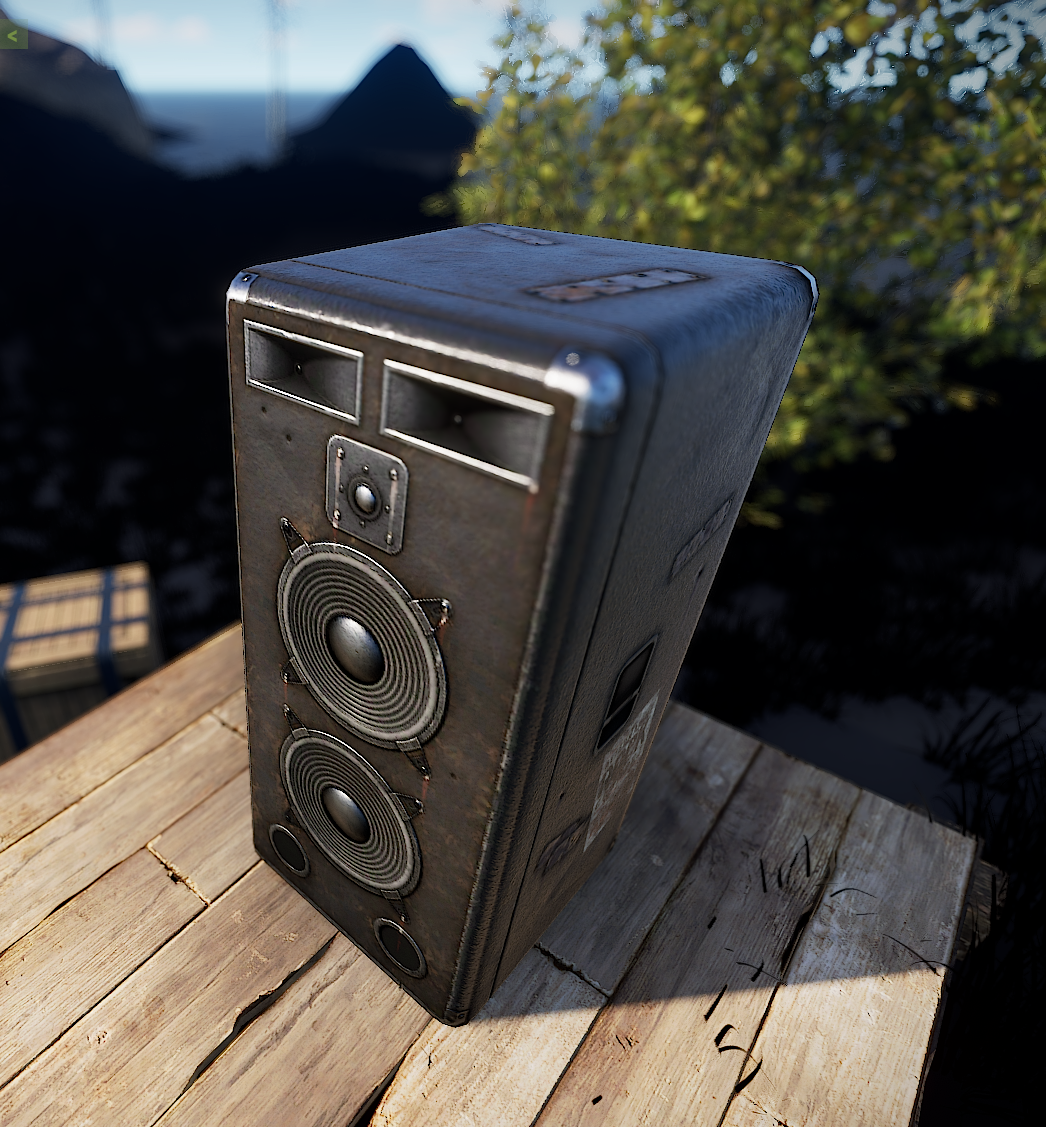 Concert Speaker Fridge