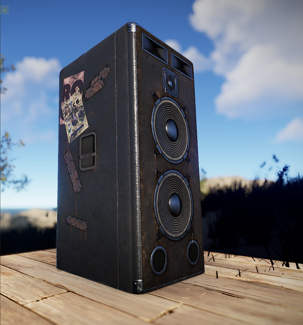 Concert Speaker Fridge