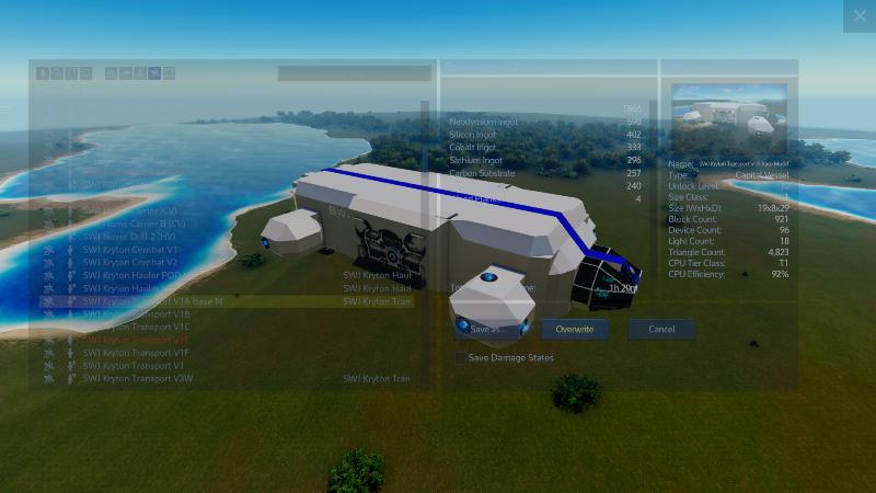 SWJ Kryton Transport V1A Base Model