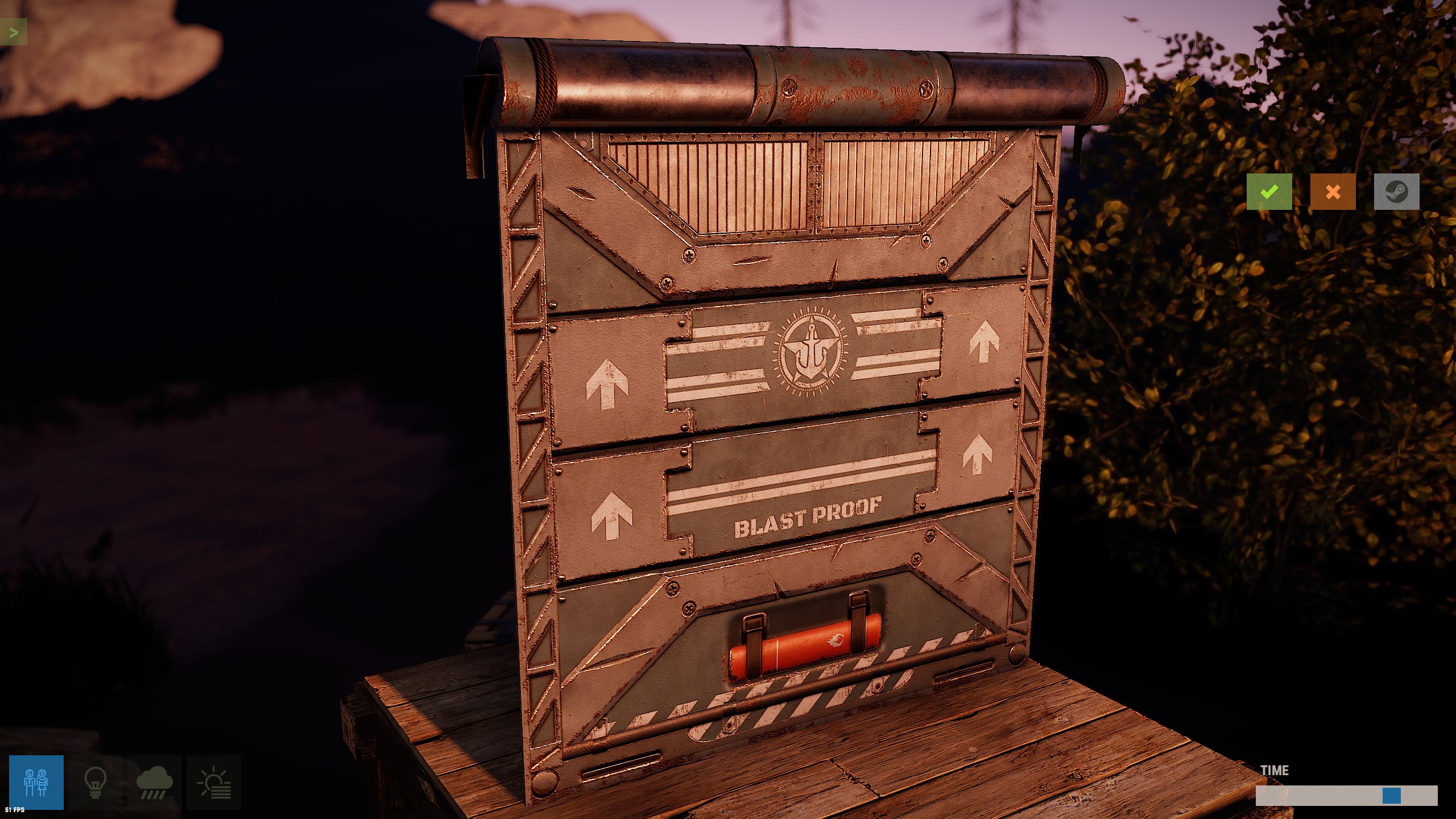 Marine Blast Door