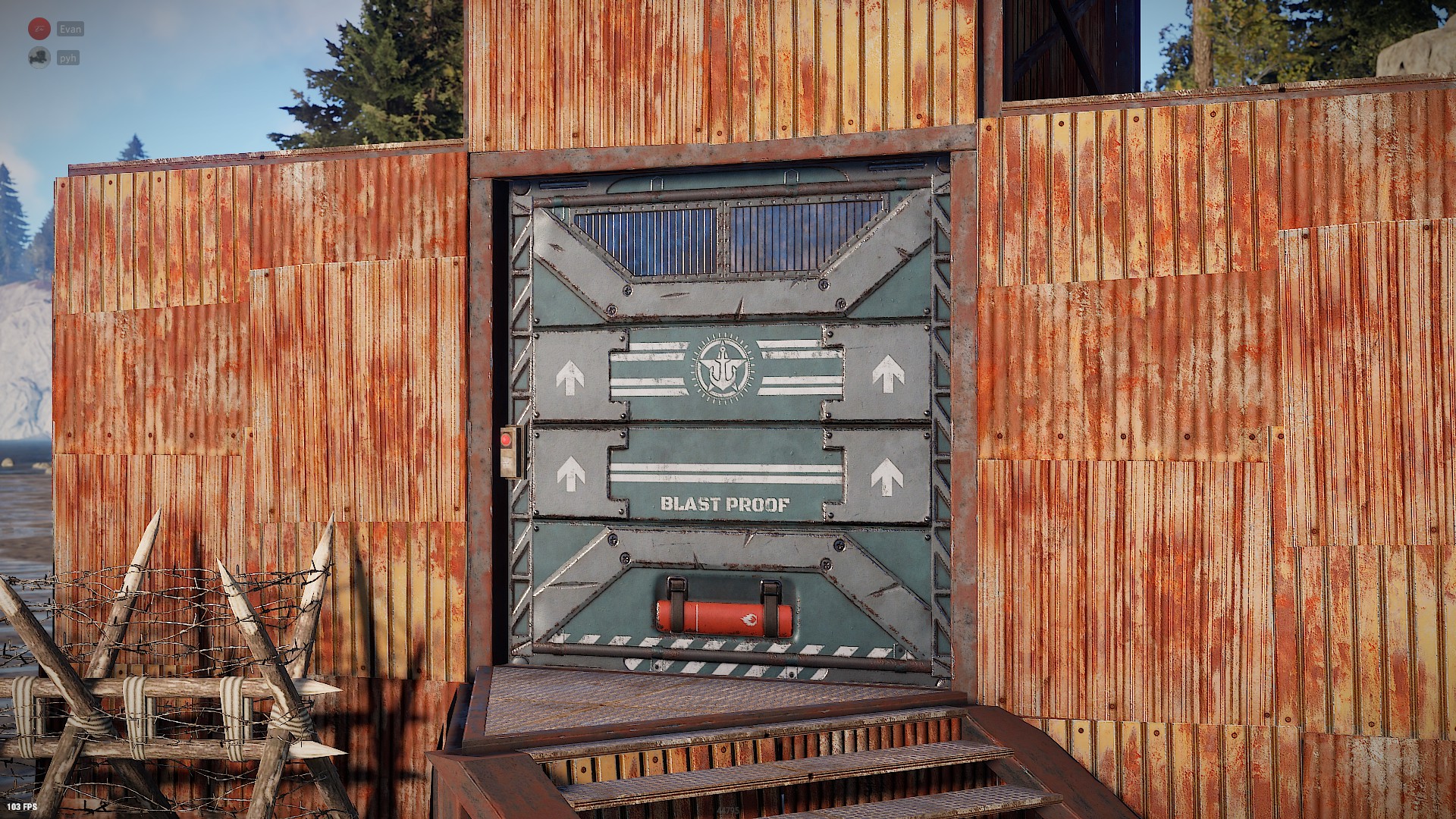 Marine Blast Door