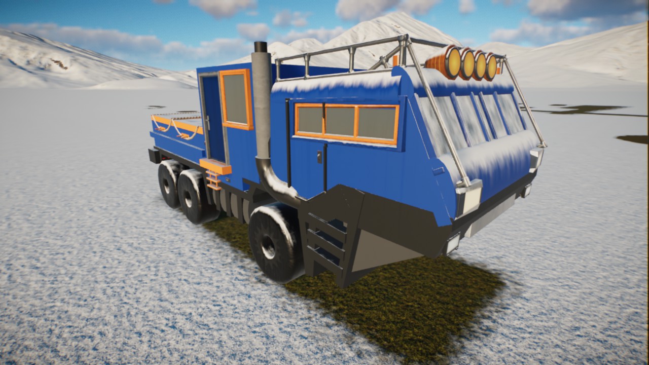 Artic All-Terrain Vehicle KAMAZ