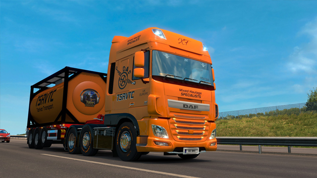 TSRVTC DAF XF Paintjob