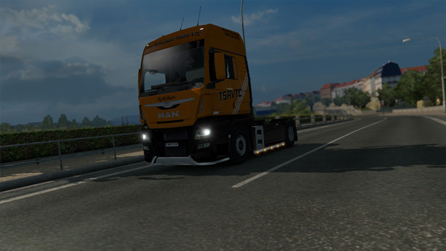TSRVTC MAN TGX Euro 6 Paintjob
