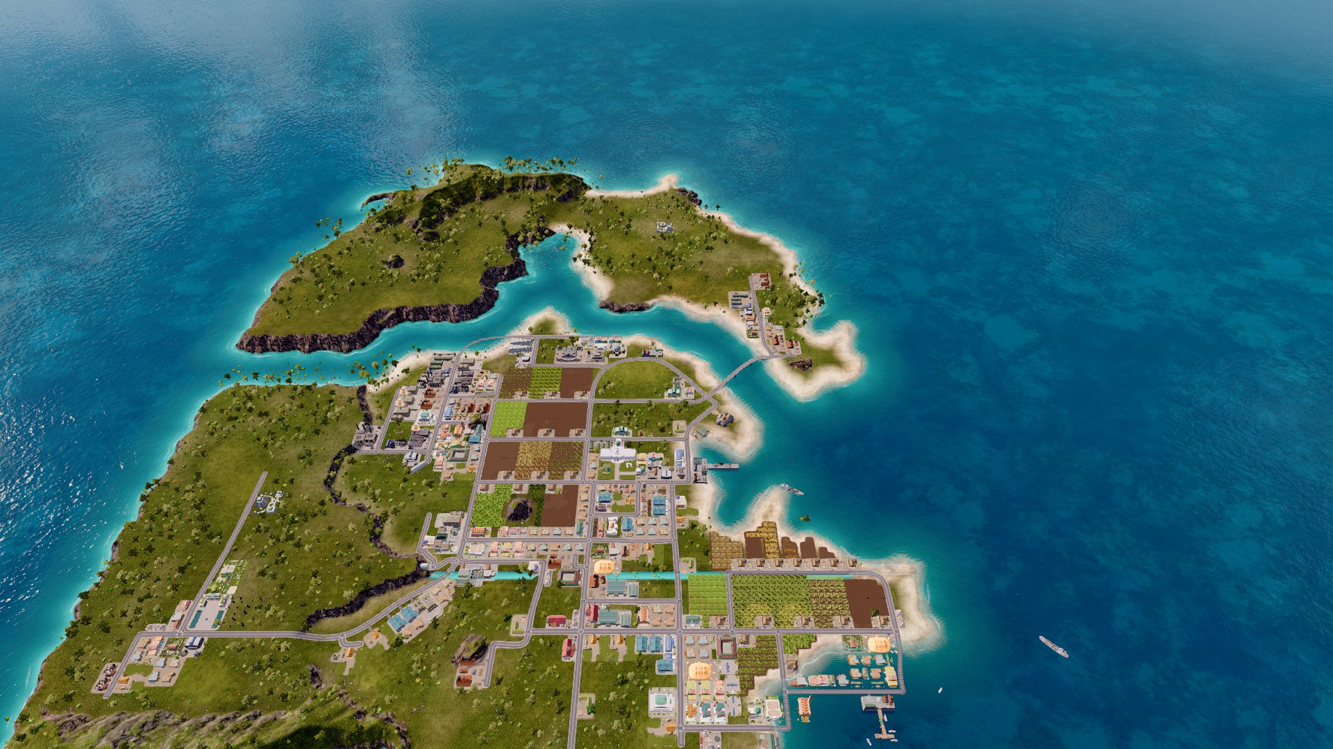 broken map