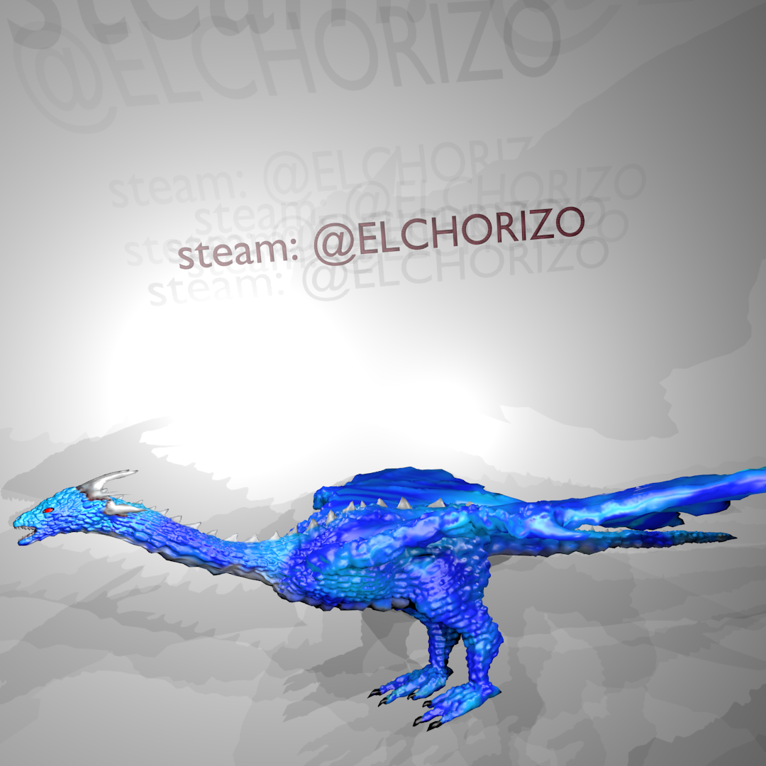 Dragon 5 blue