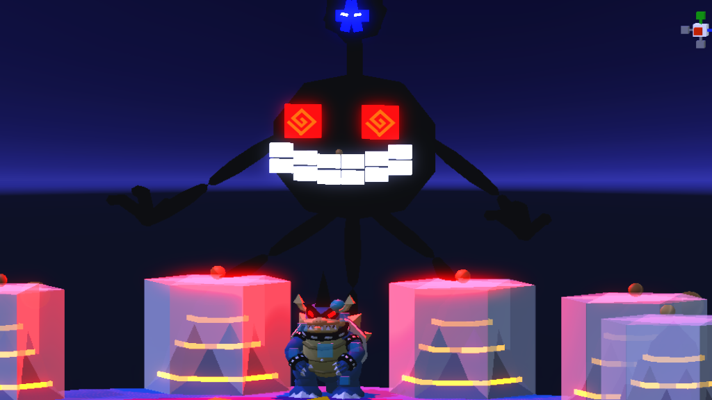 Dark Bowser & Dark Star Core [Challenge]