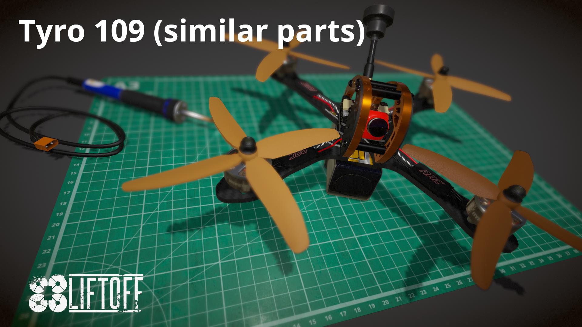 Tyro 109 (similar parts)