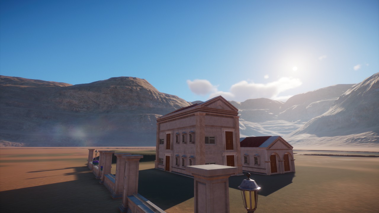 Antique style Staff house two floors