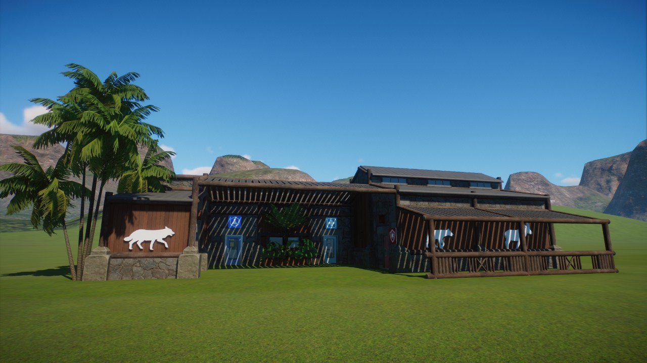 Stylised animal care facility