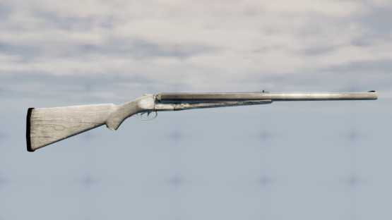 Ivory Double Barrel Shotgun (Free Drop)