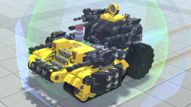 Armed harvester